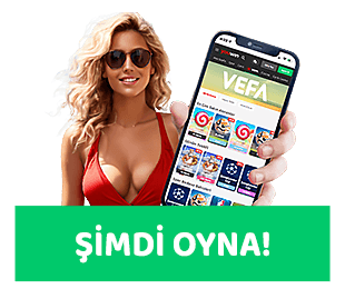 Mobil oyun ekranı gösteren telefonla birlikte sunulan şimdi oyna görseli